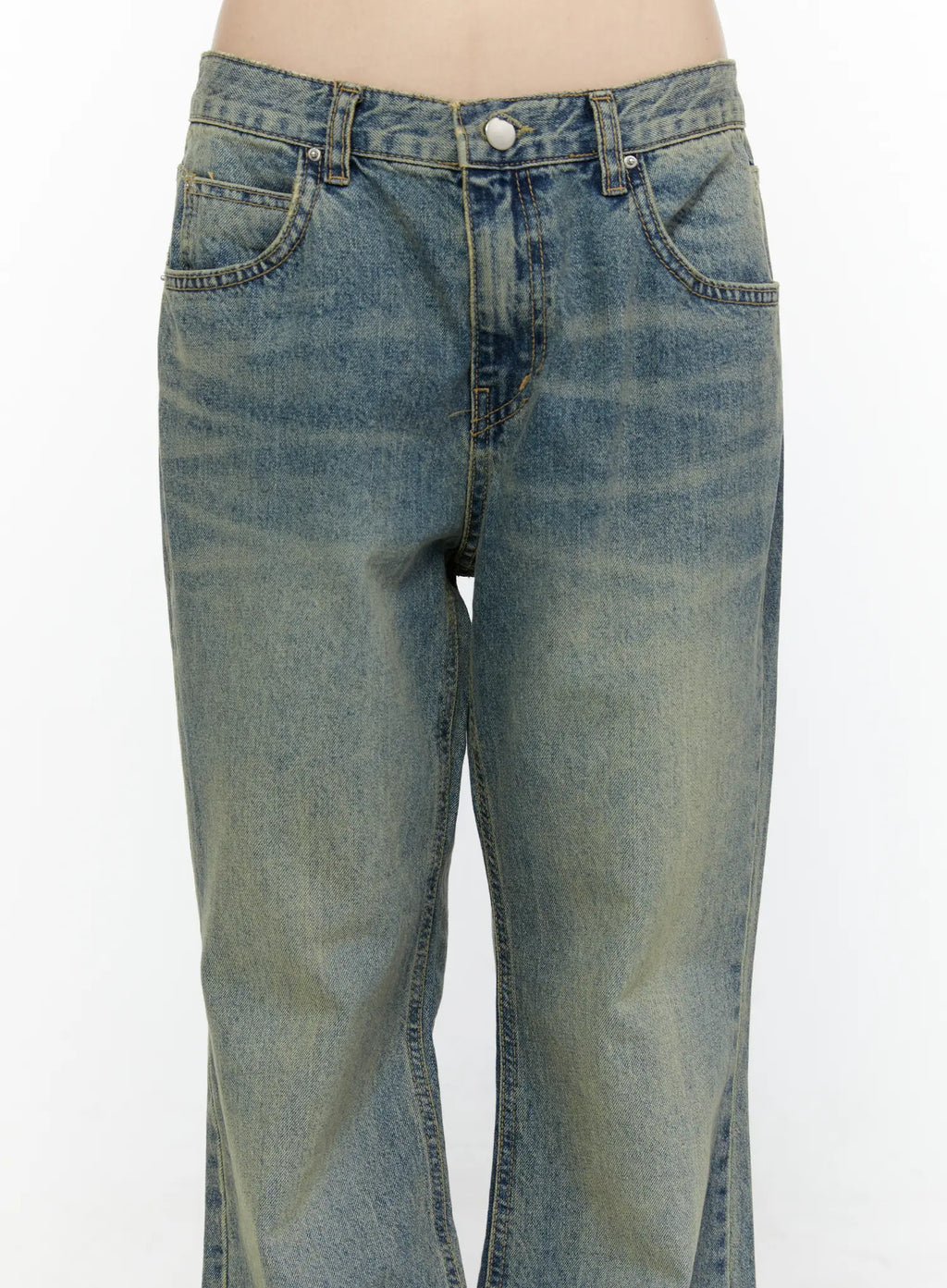 Mave Vintage Wash Flared Jeans CG504