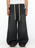Men's Bryan Drawstring Baggy Jeans IL520