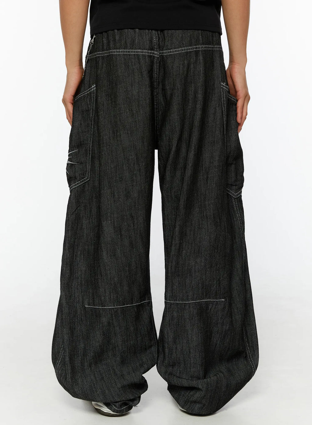 Men's Dale Embroidered Baggy Jeans IL509