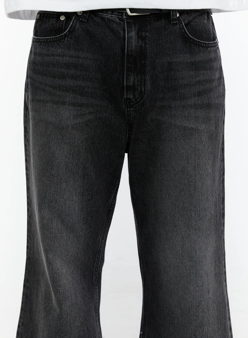 Men's Dark Wash Flare Jeans IL513