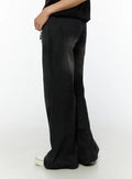 Men's Kane Wash Wide Leg Jeans IG506