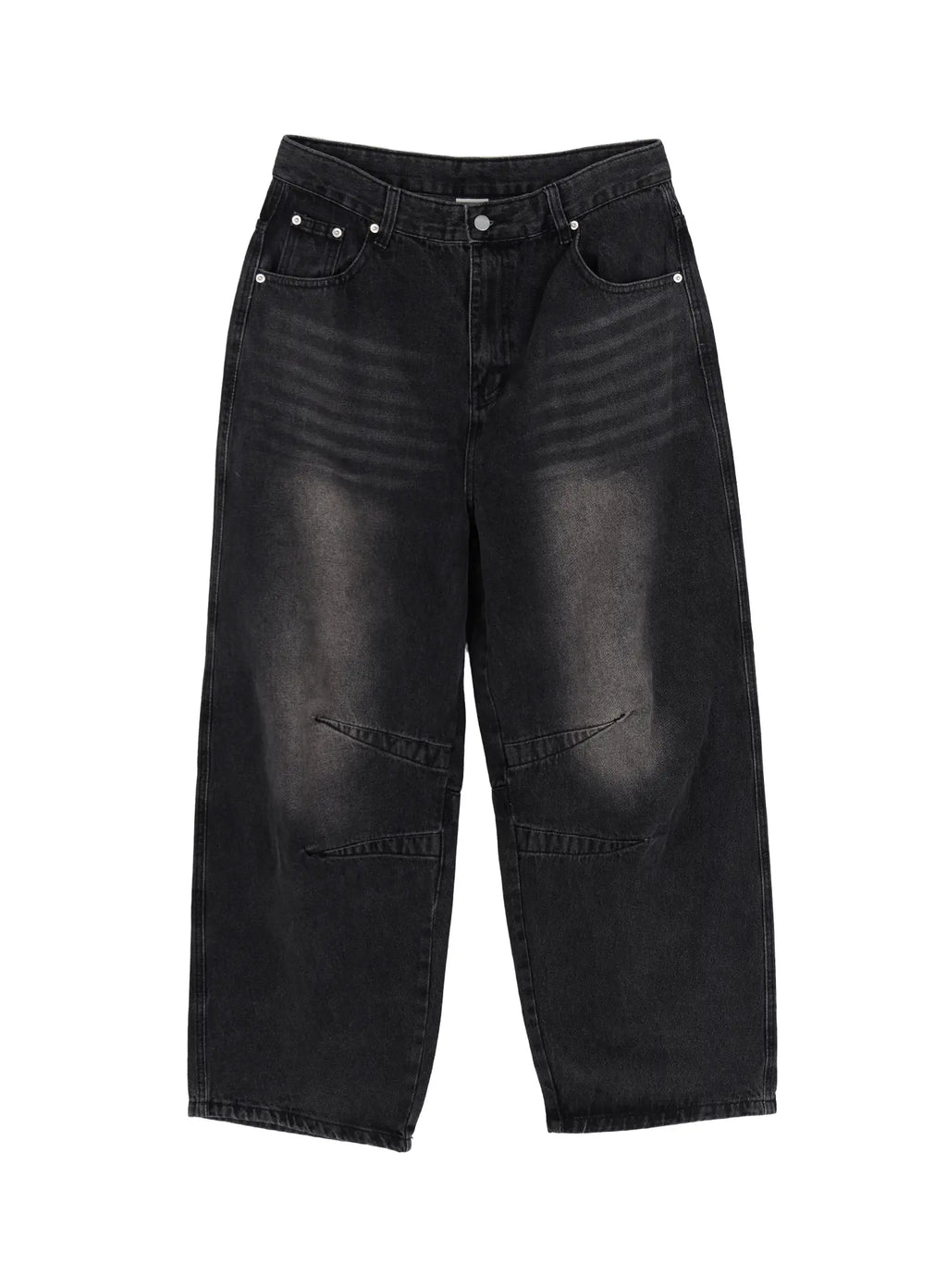 Men's Leon Dark Wash Baggy Jeans IG507