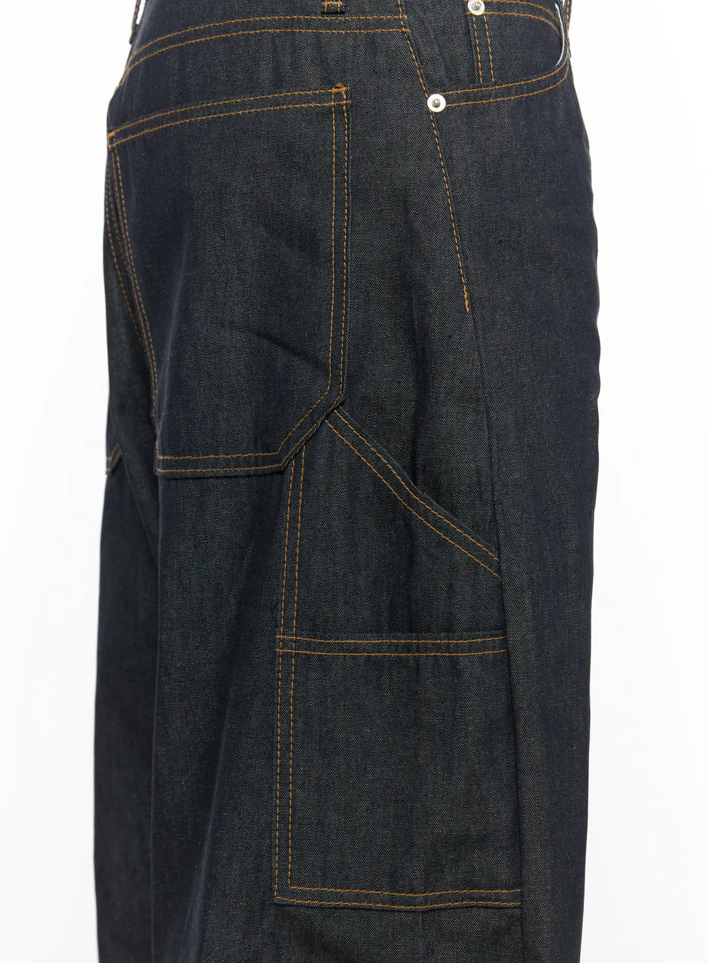 Men's Washed Wide Leg Jeans IL510