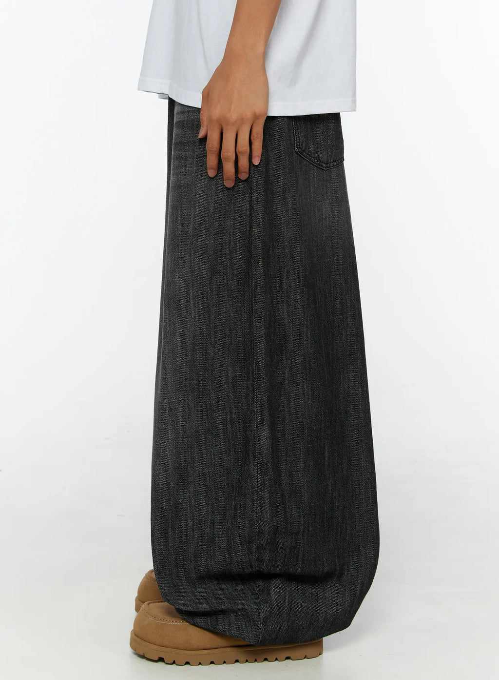 Men's Wide Leg Balloon Jeans IL515