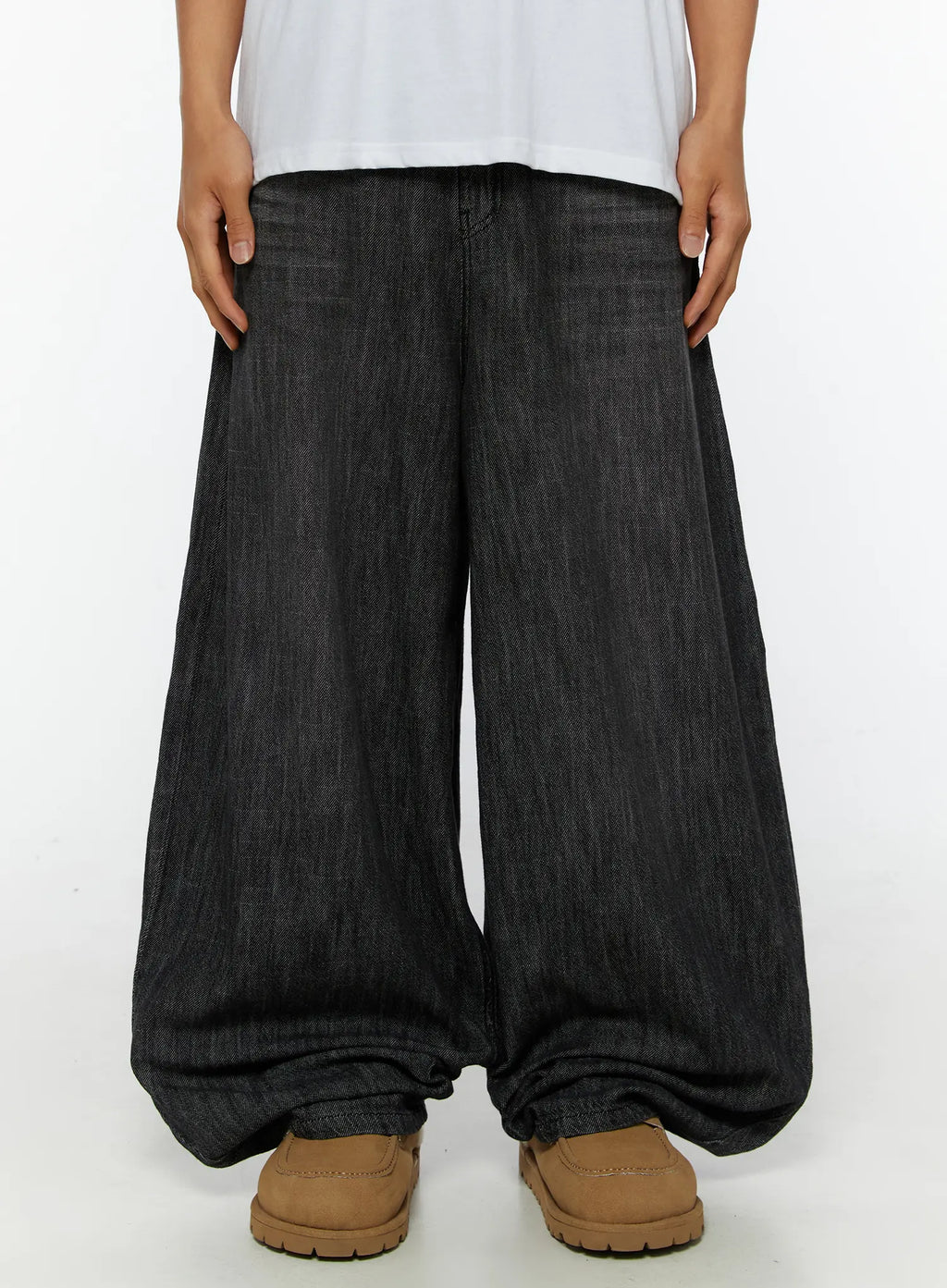 Men's Wide Leg Balloon Jeans IL515