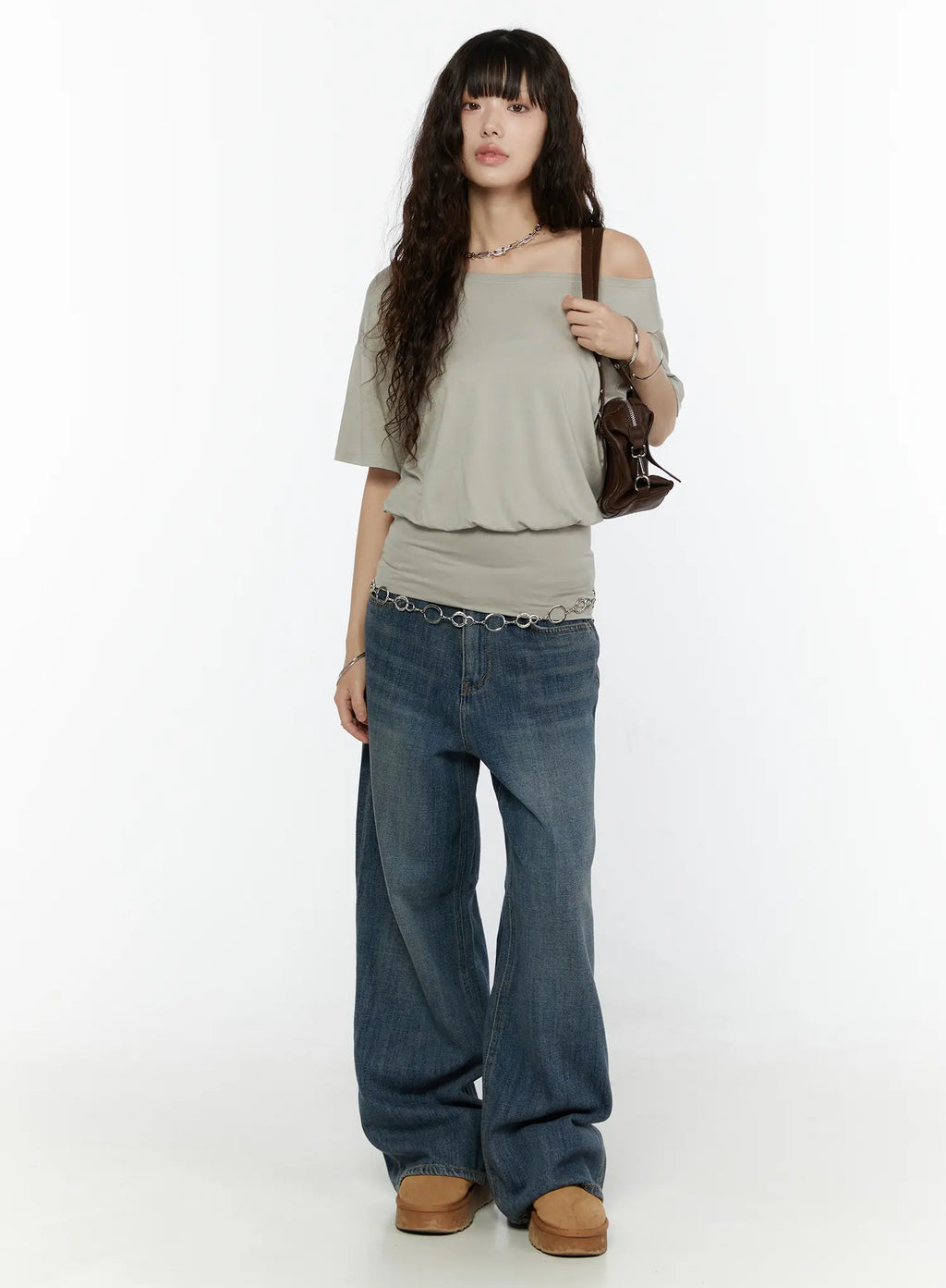Michaela Low-Rise Baggy Jeans CG512