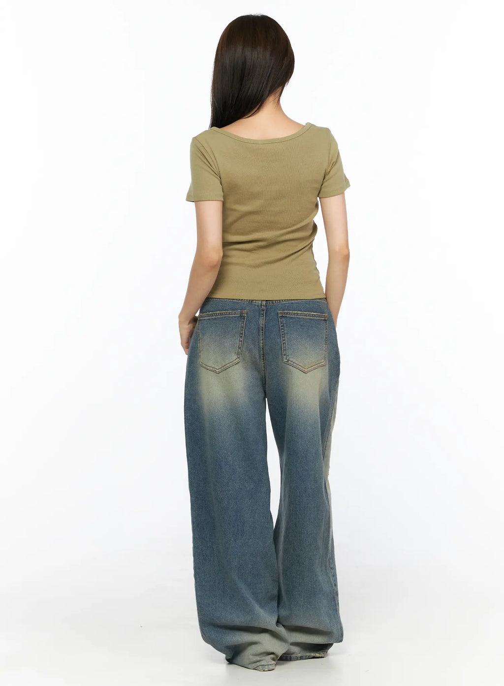 Nayela Vintage Wide Leg Jeans CL517