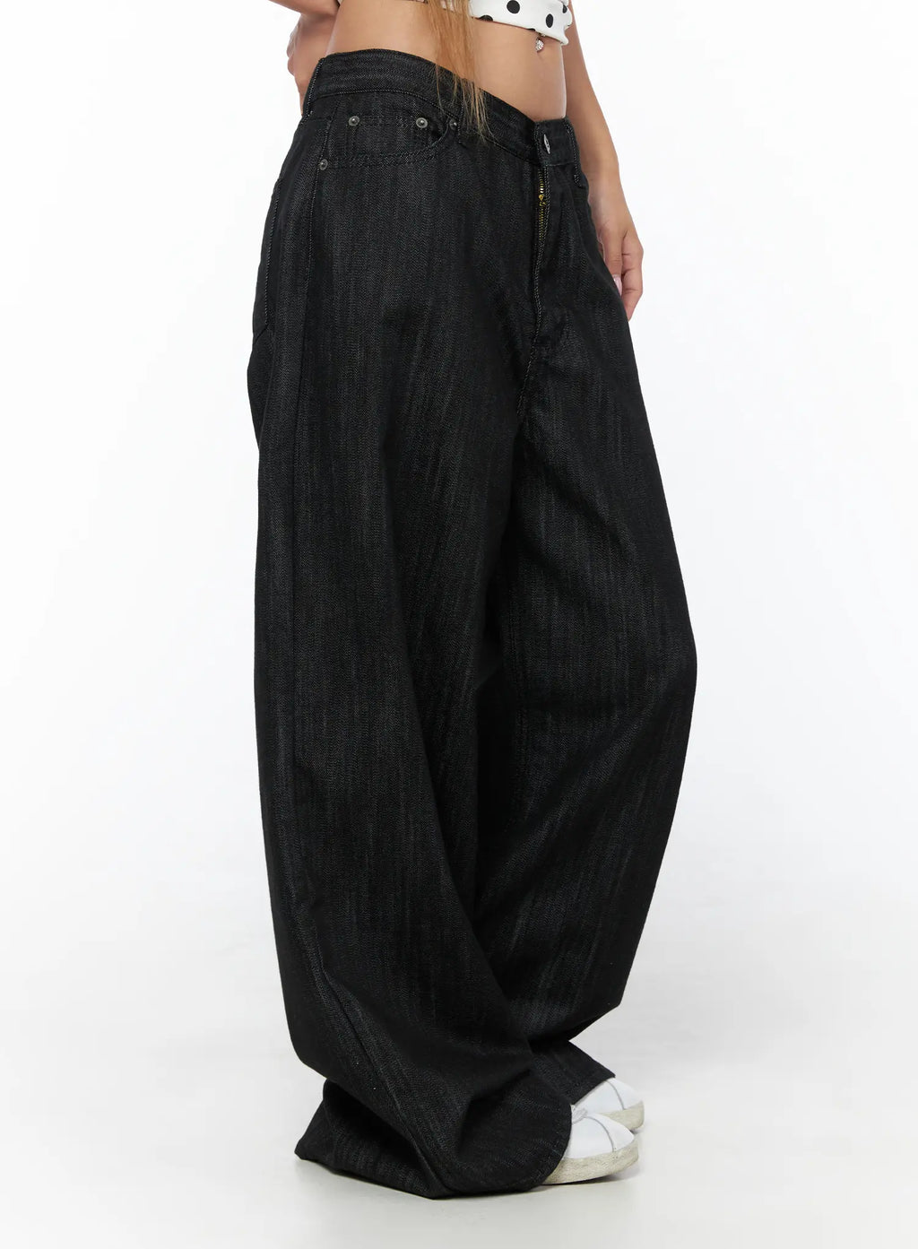 Rene Studded Wide Leg Jeans CU524