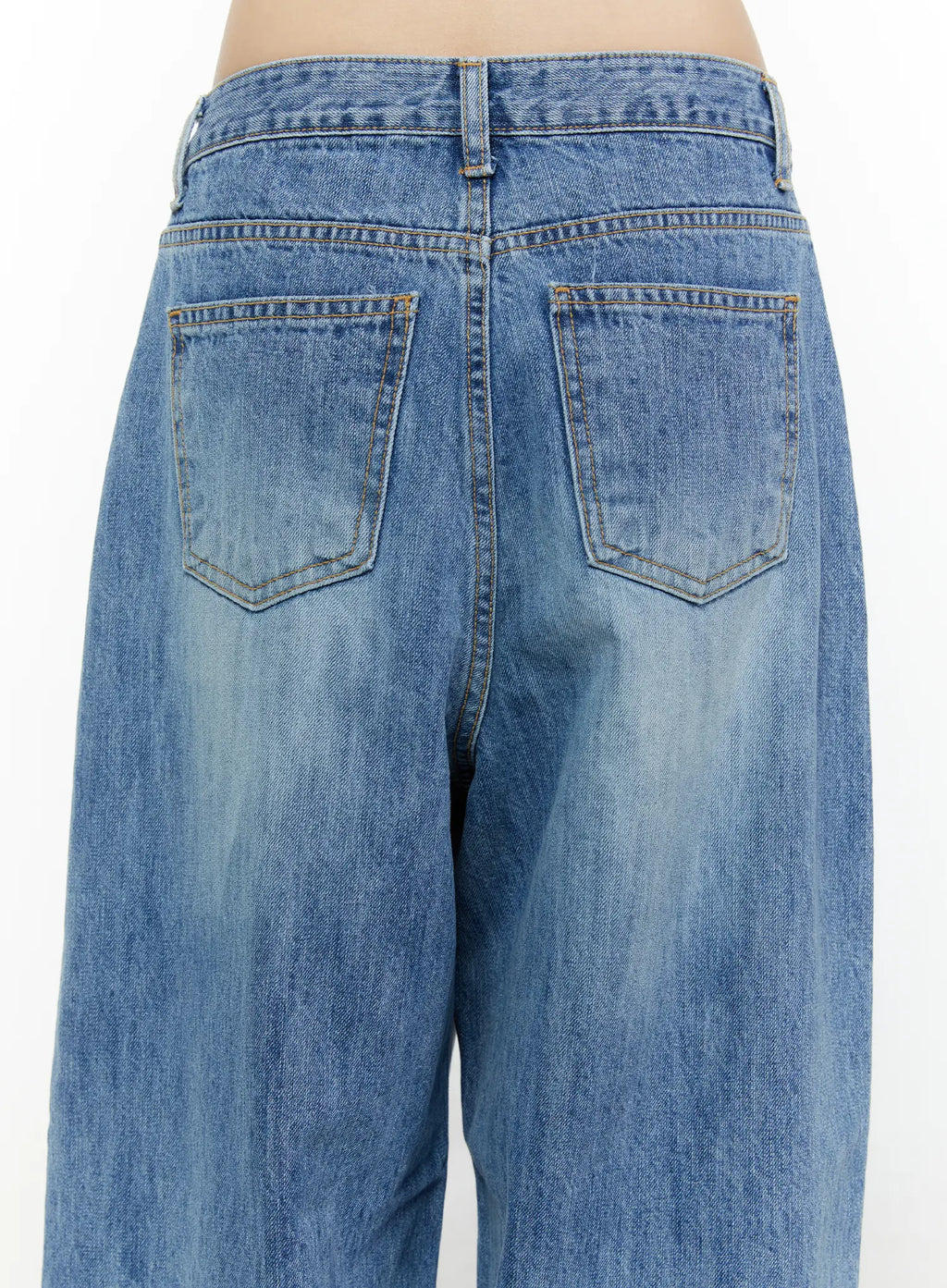 Robbie Washed Wide Leg Jeans CG511