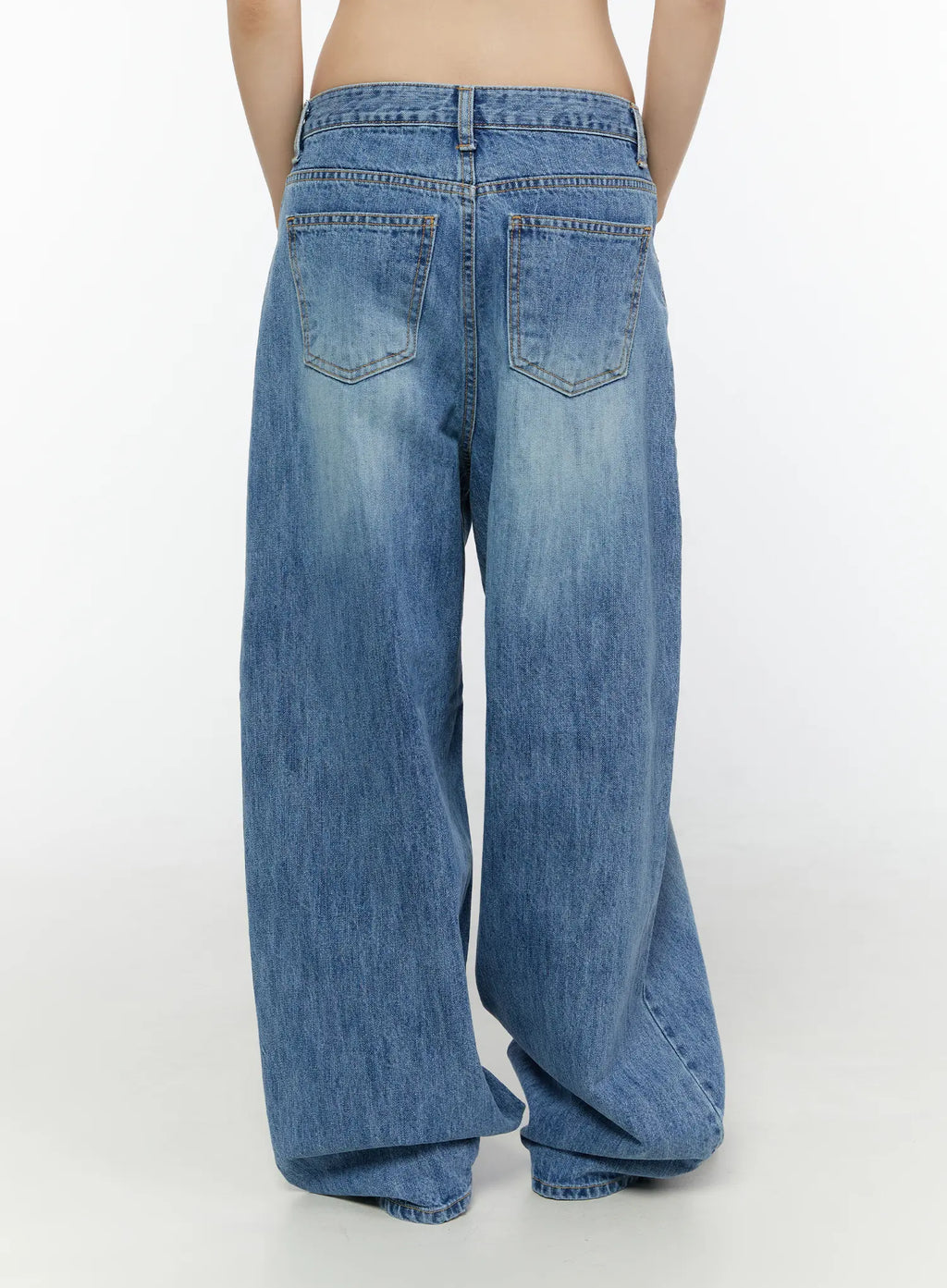 Robbie Washed Wide Leg Jeans CG511