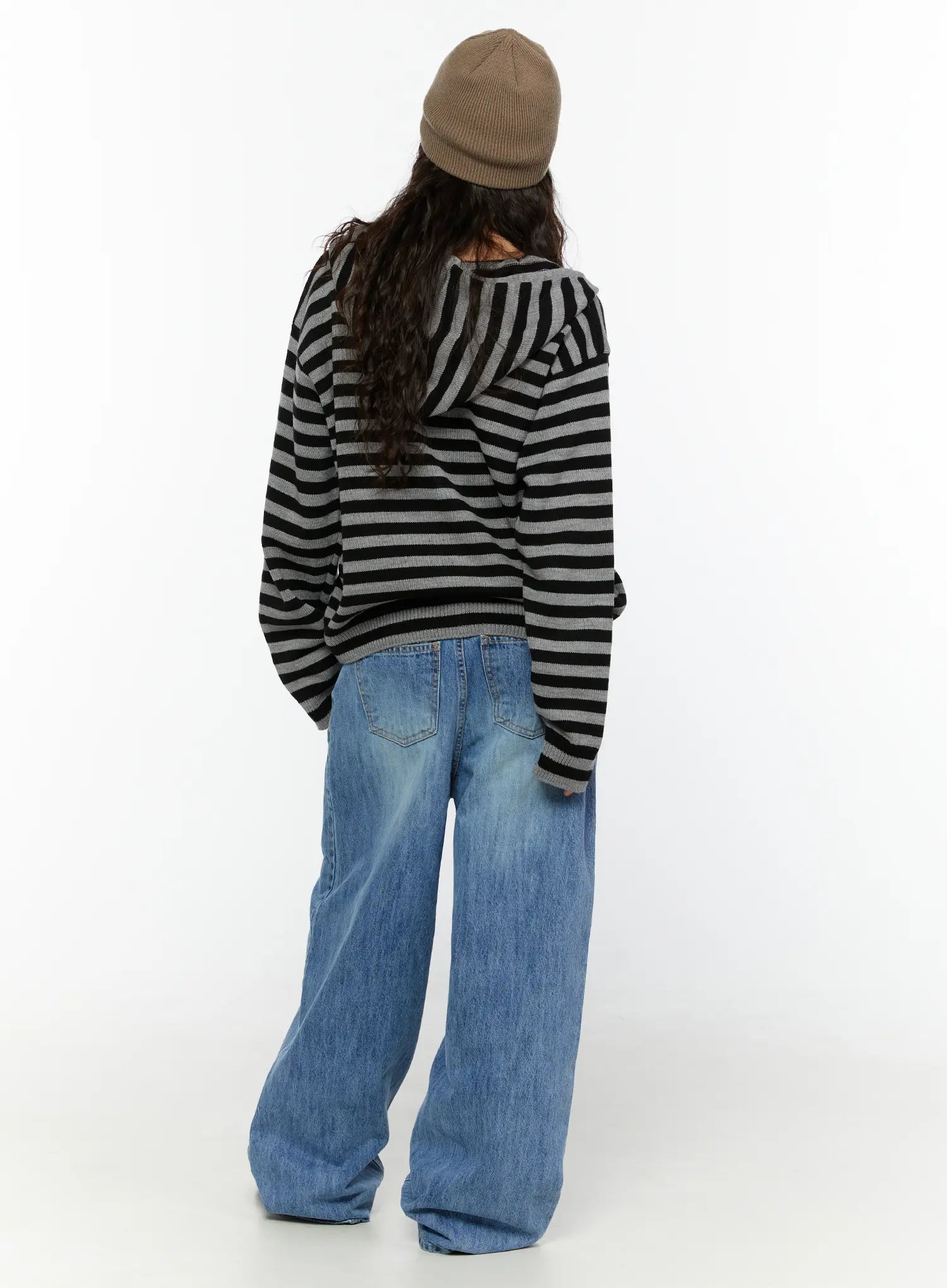 Robbie Washed Wide Leg Jeans CG511