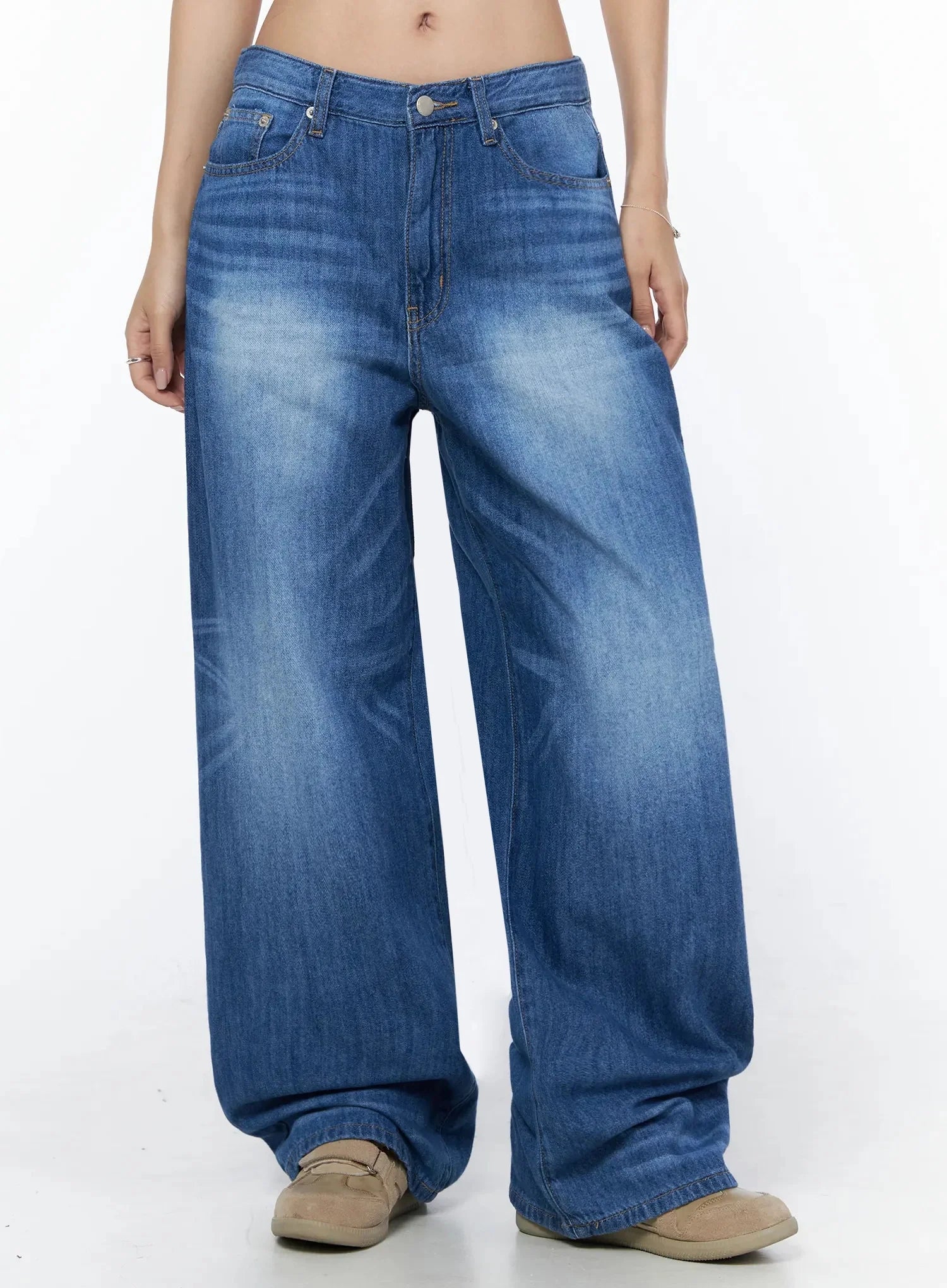 Trisha Long Baggy Jeans IL531