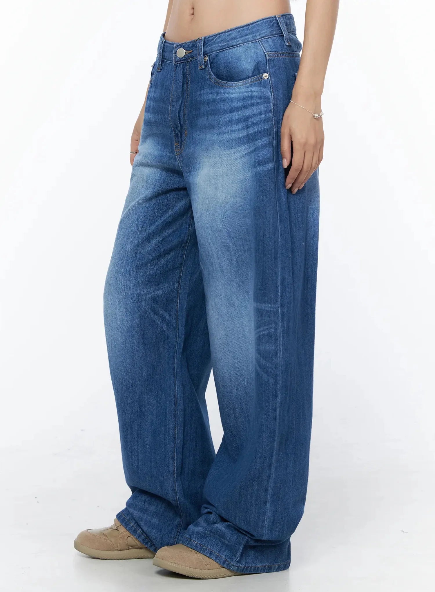 Trisha Long Baggy Jeans IL531