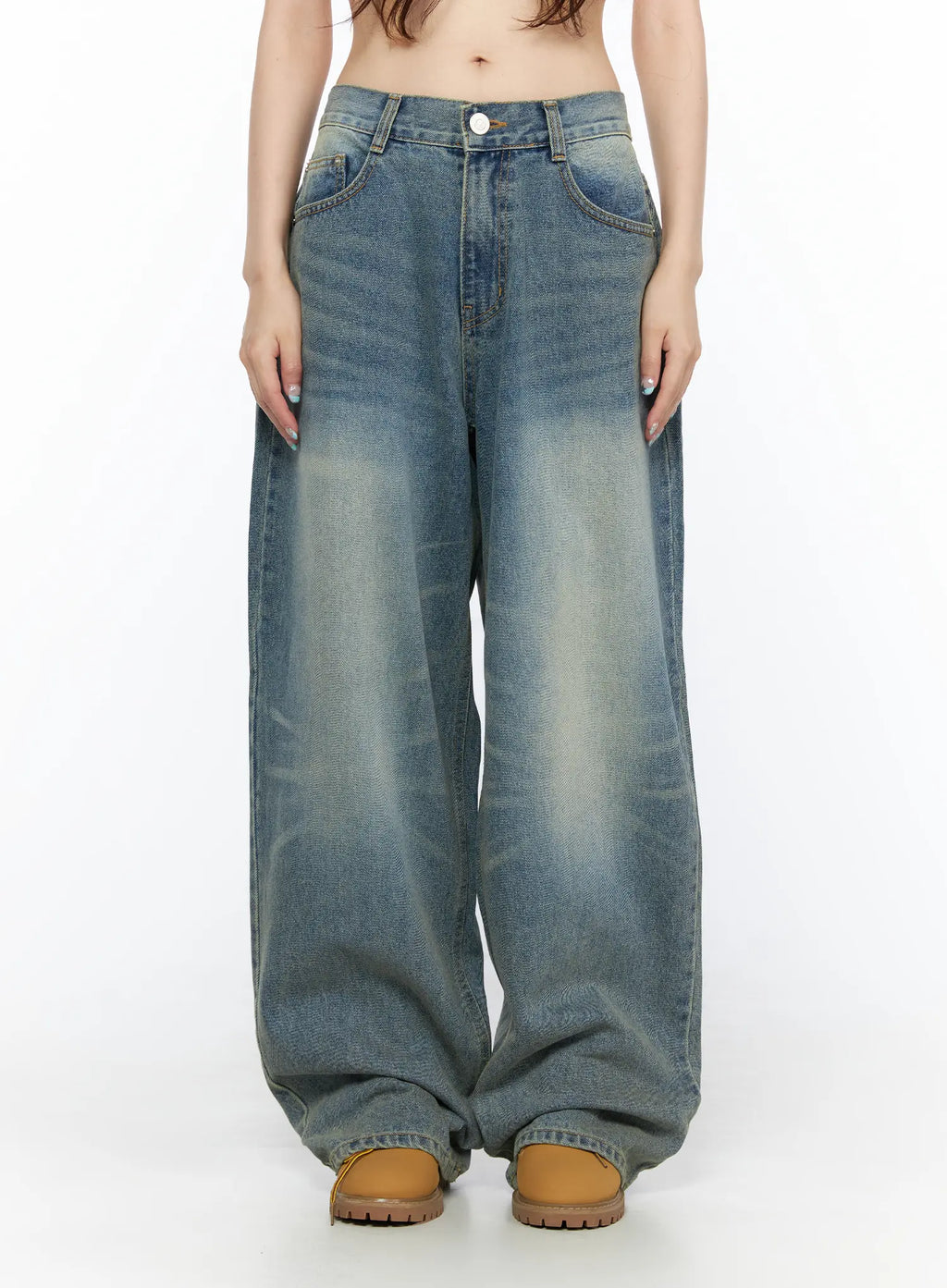 Vexi Washed Baggy Jeans CL523