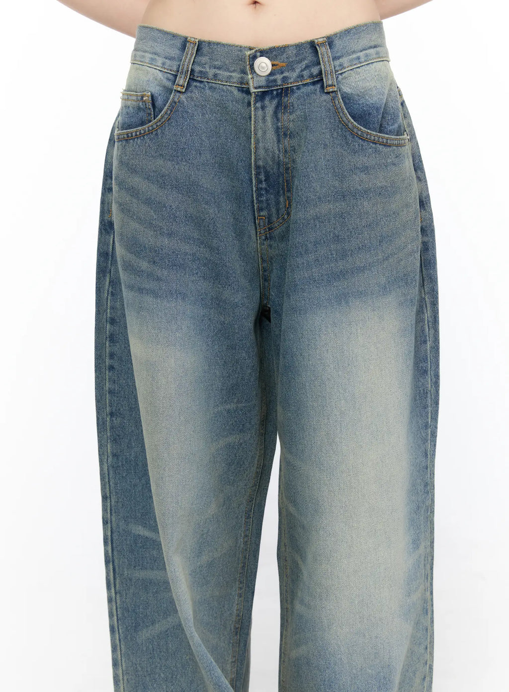 Vexi Washed Baggy Jeans CL523