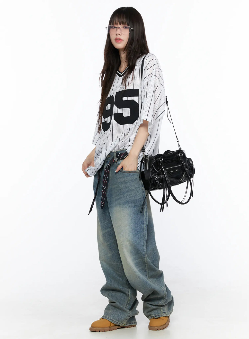 Vexi Washed Baggy Jeans CL523