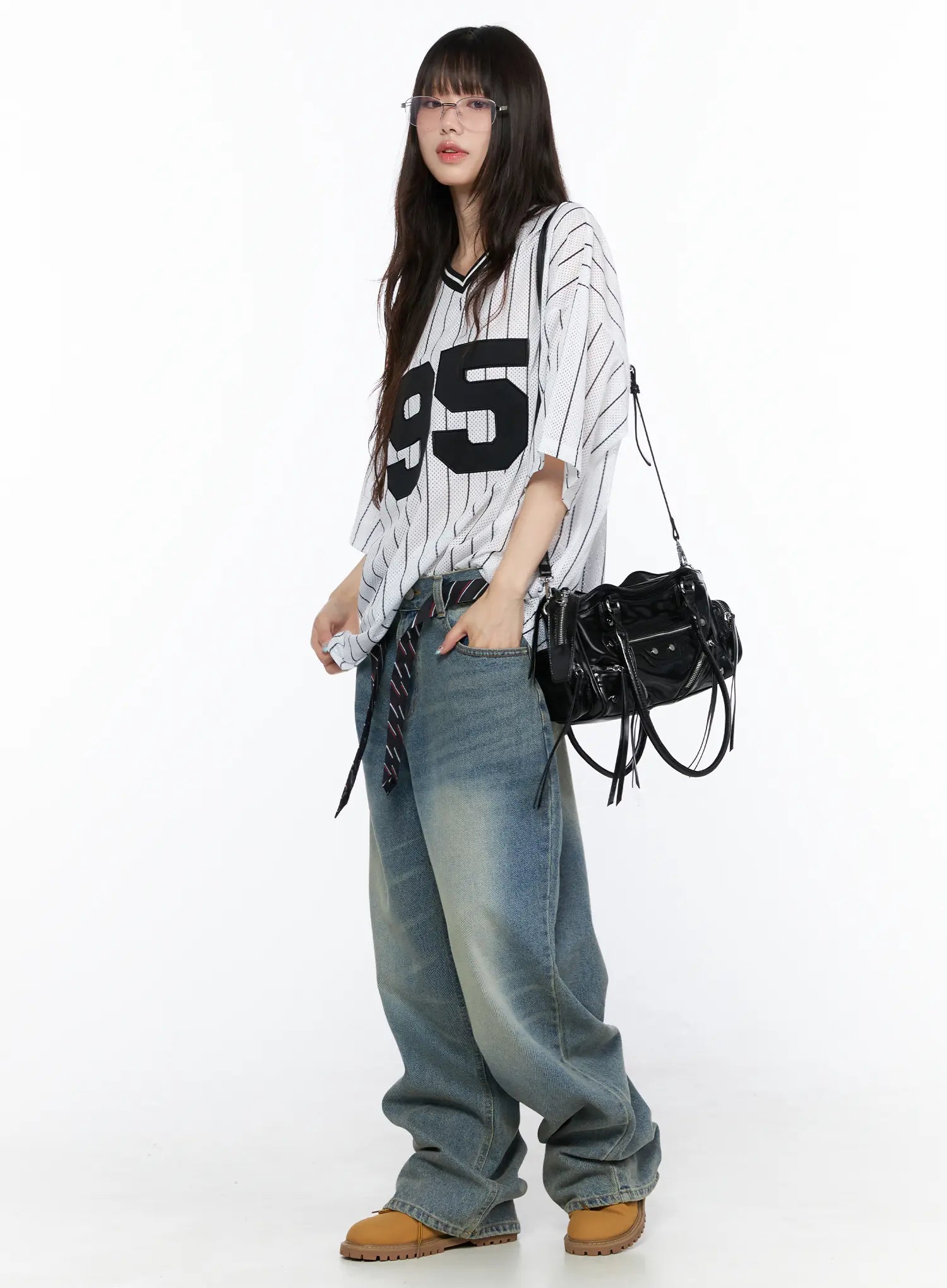 Vexi Washed Baggy Jeans CL523