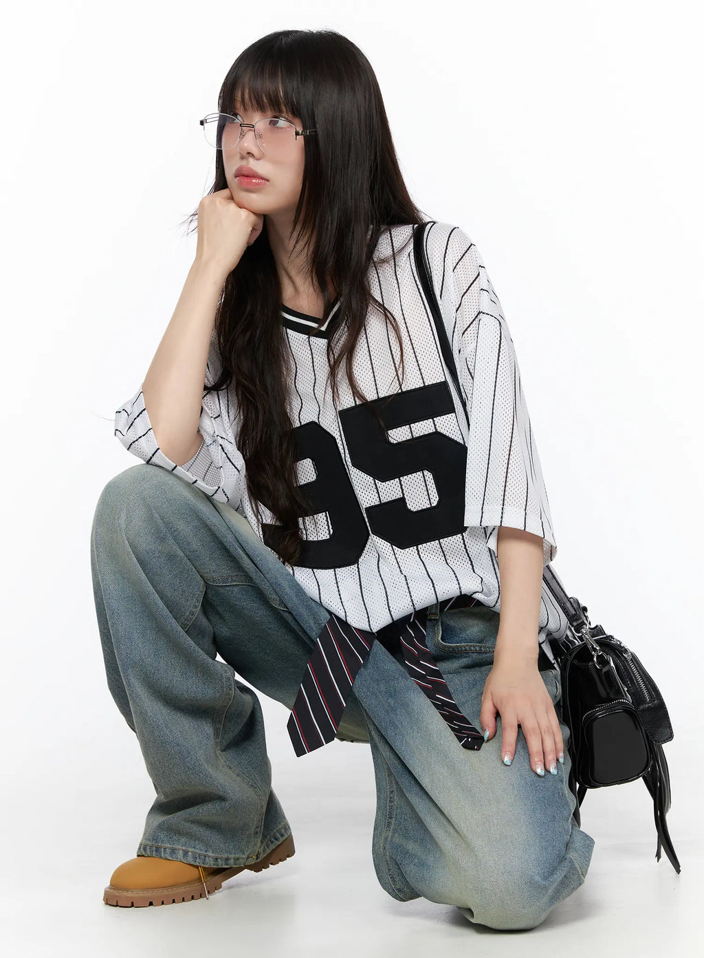 Vexi Washed Baggy Jeans CL523