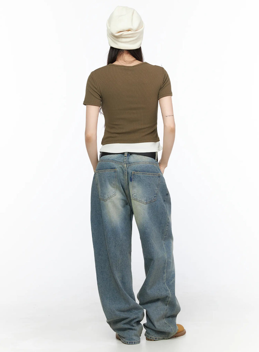 Vexi Washed Baggy Jeans CL523