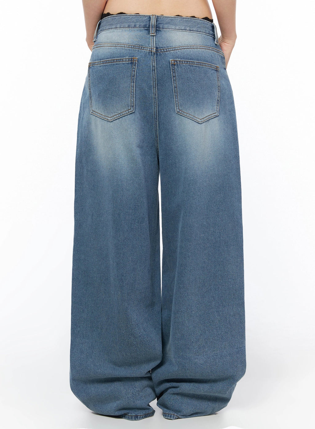 Veya Washed Baggy Jeans IU525