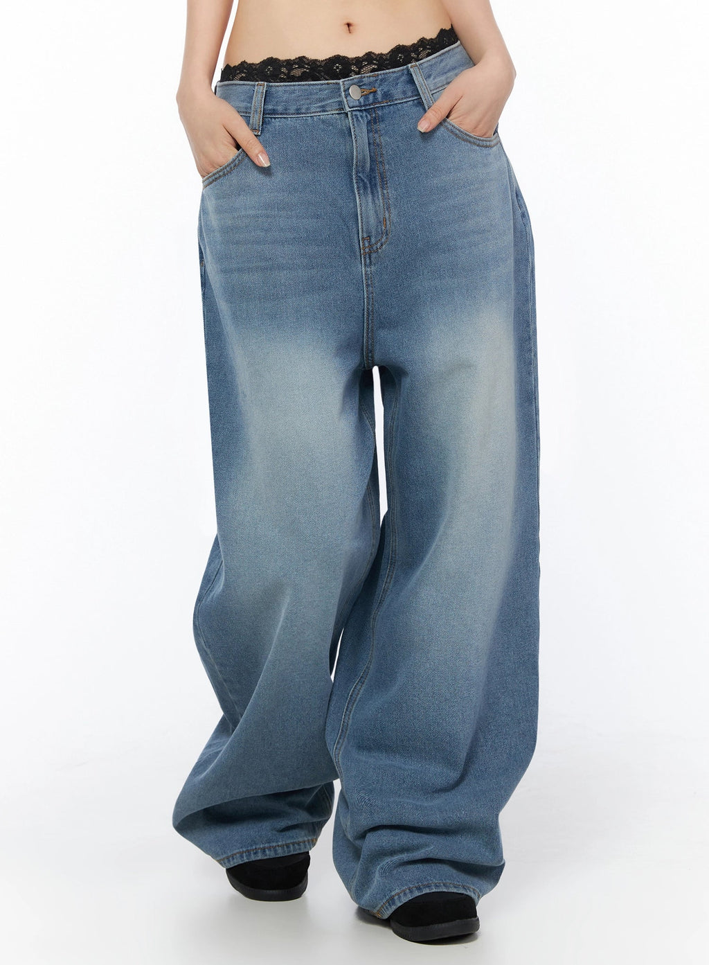 Veya Washed Baggy Jeans IU525
