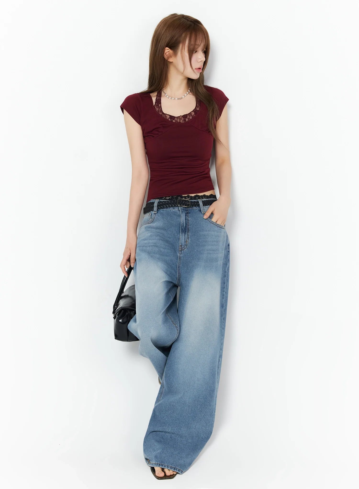 Veya Washed Baggy Jeans IU525
