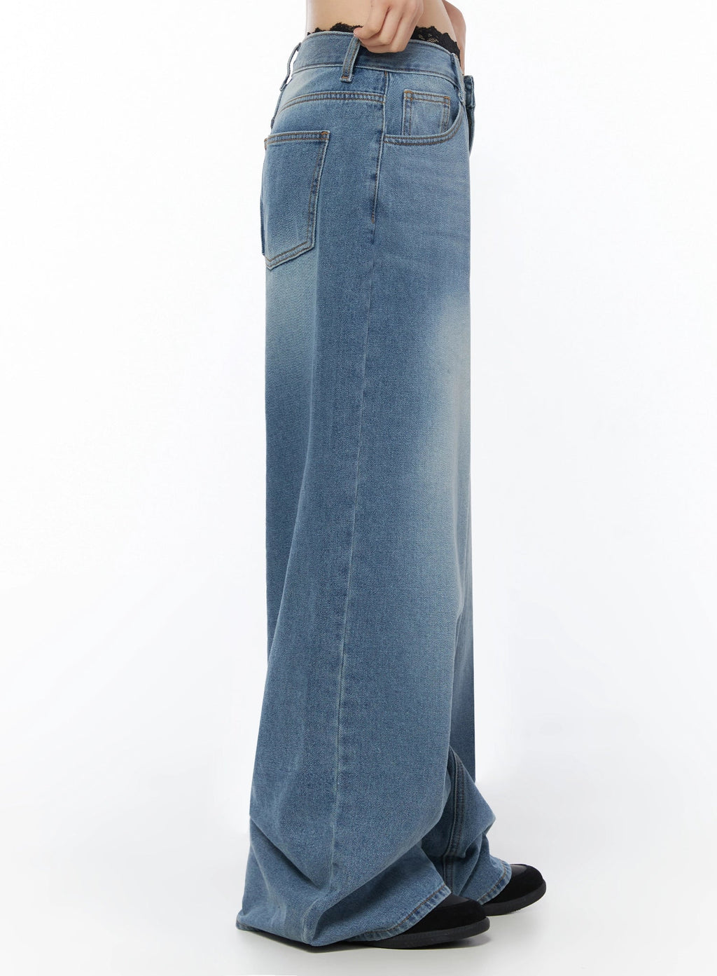 Veya Washed Baggy Jeans IU525