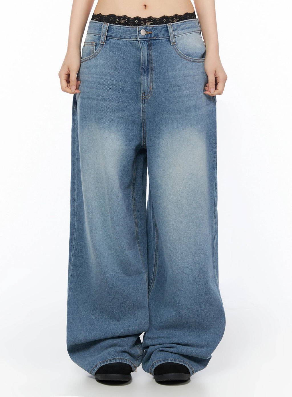Veya Washed Baggy Jeans IU525