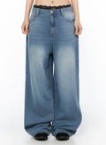 Veya Washed Baggy Jeans IU525
