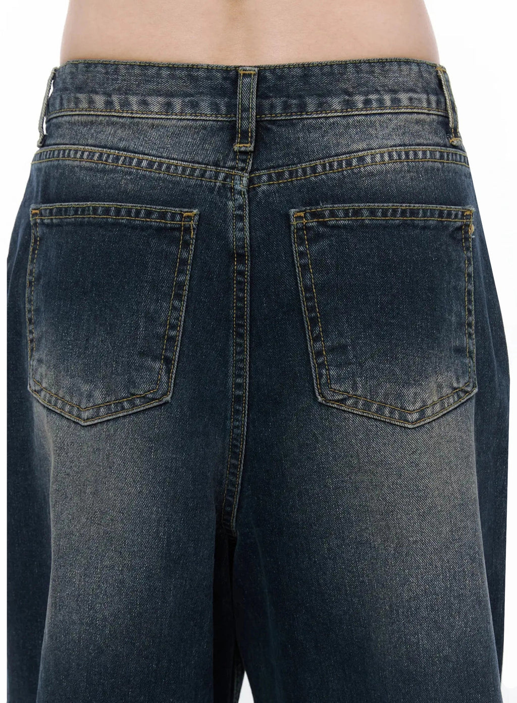 Zelie Dark Wash Wide-Leg Jeans IL506