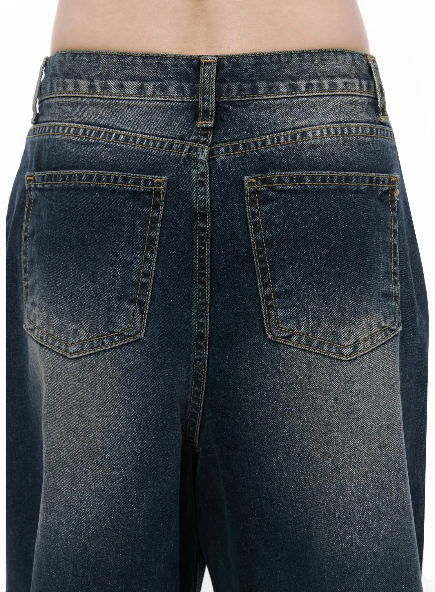 Zelie Dark Wash Wide-Leg Jeans IL506