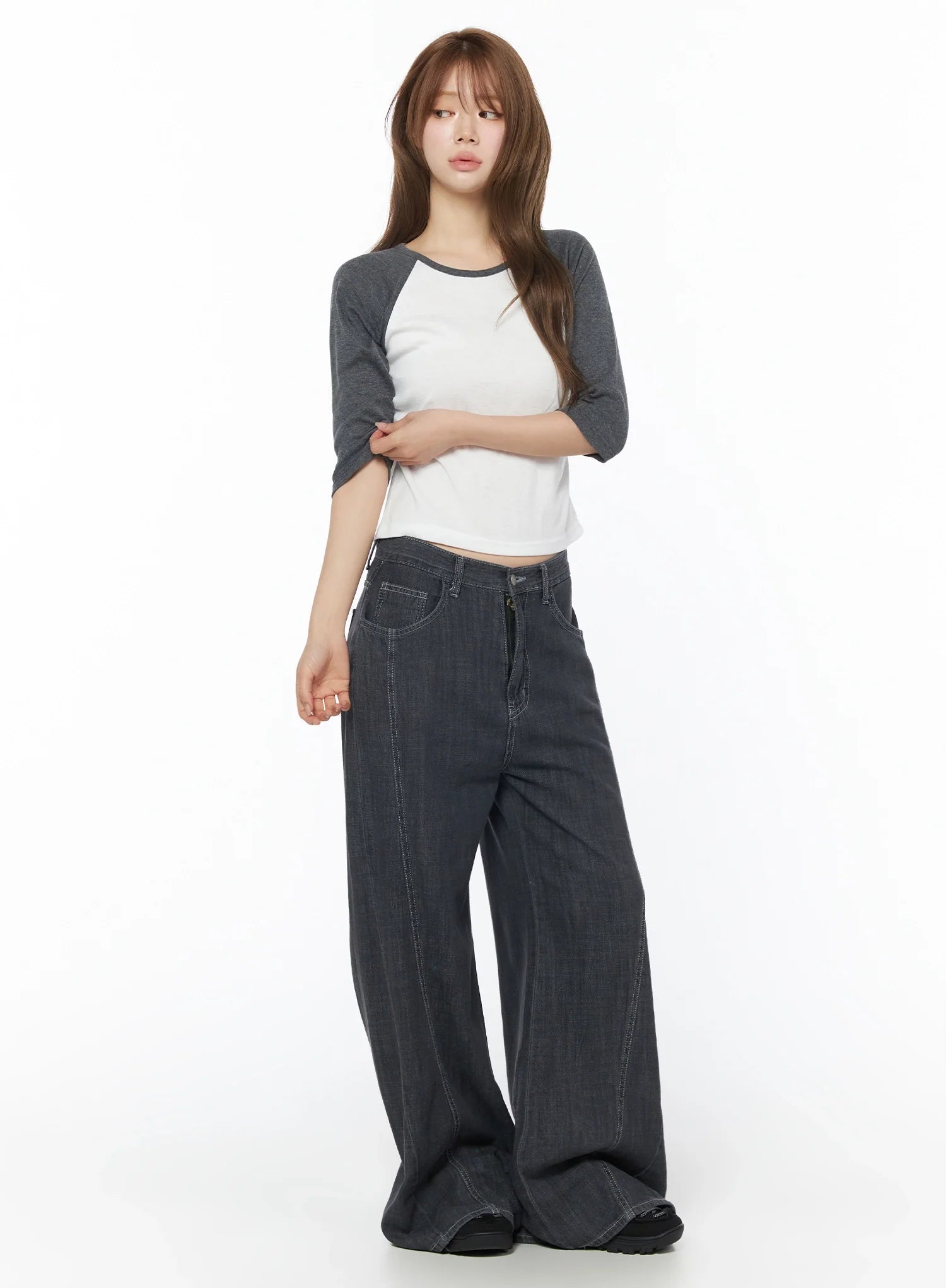 Zena Summer Baggy Jeans IU525