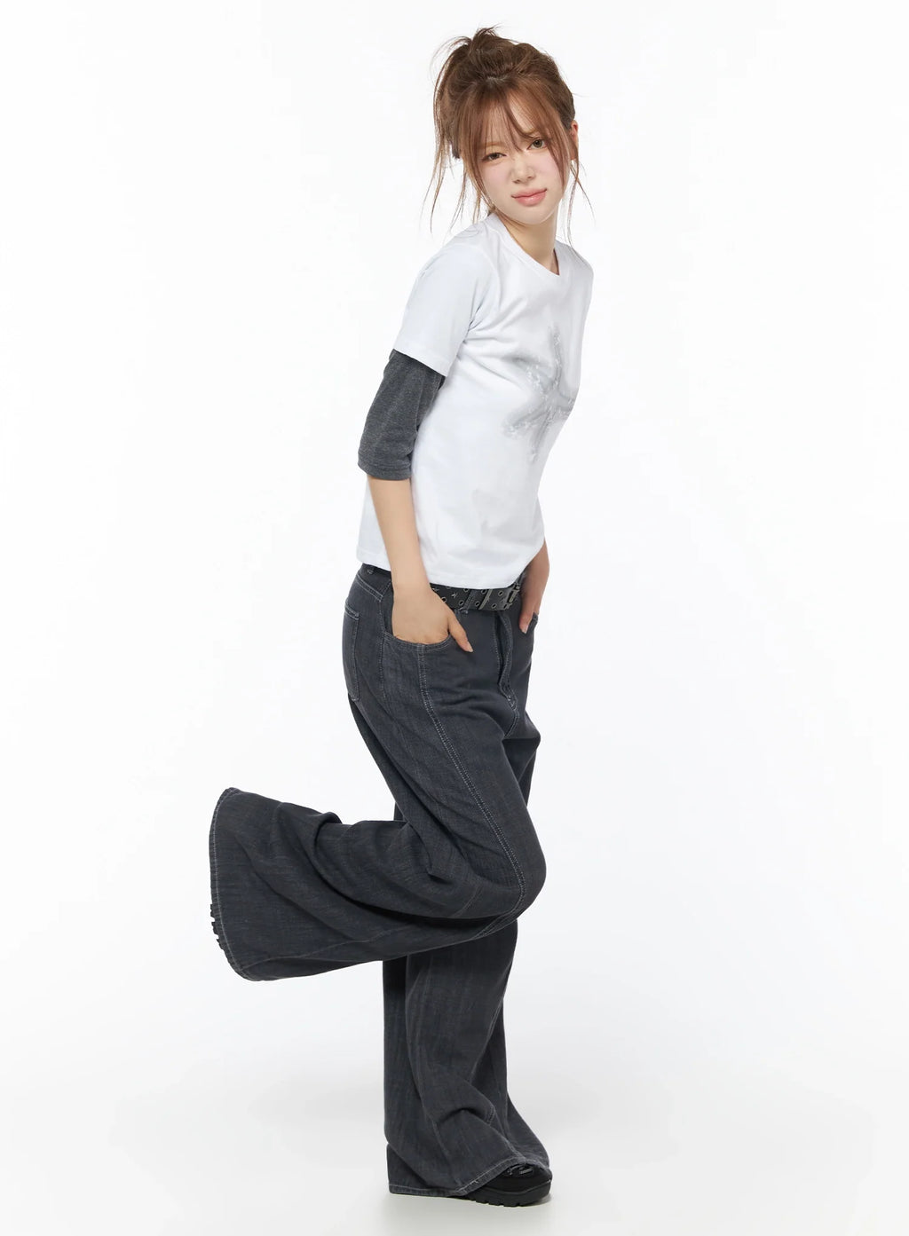 Zena Summer Baggy Jeans IU525
