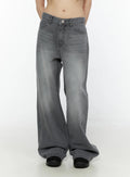 Zina Washed Wide Leg Jeans CG511