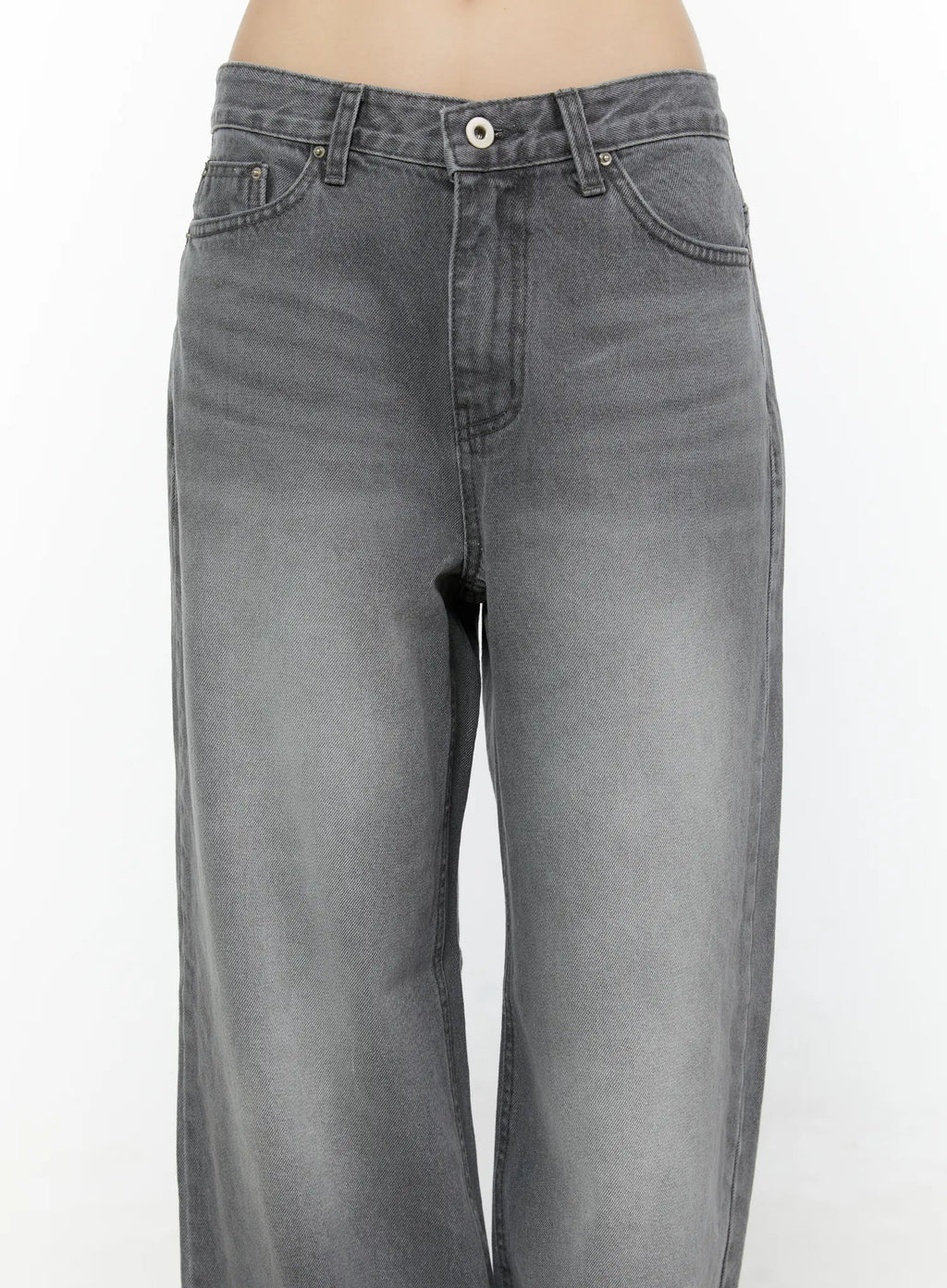 Zina Washed Wide Leg Jeans CG511