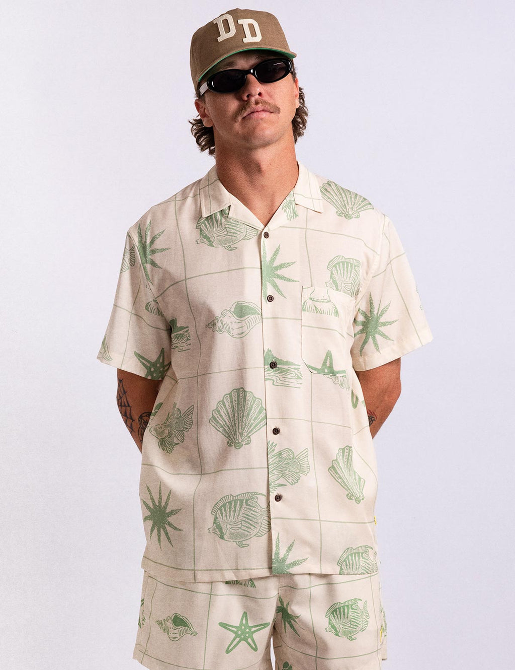 Duvin Salty Swim Short - Antique