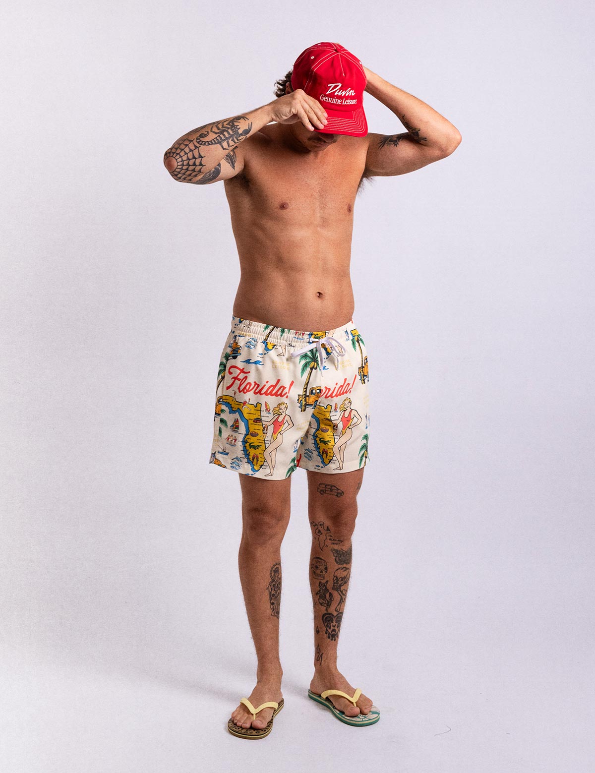 Duvin Florida 2.0 Swim Short - Antique