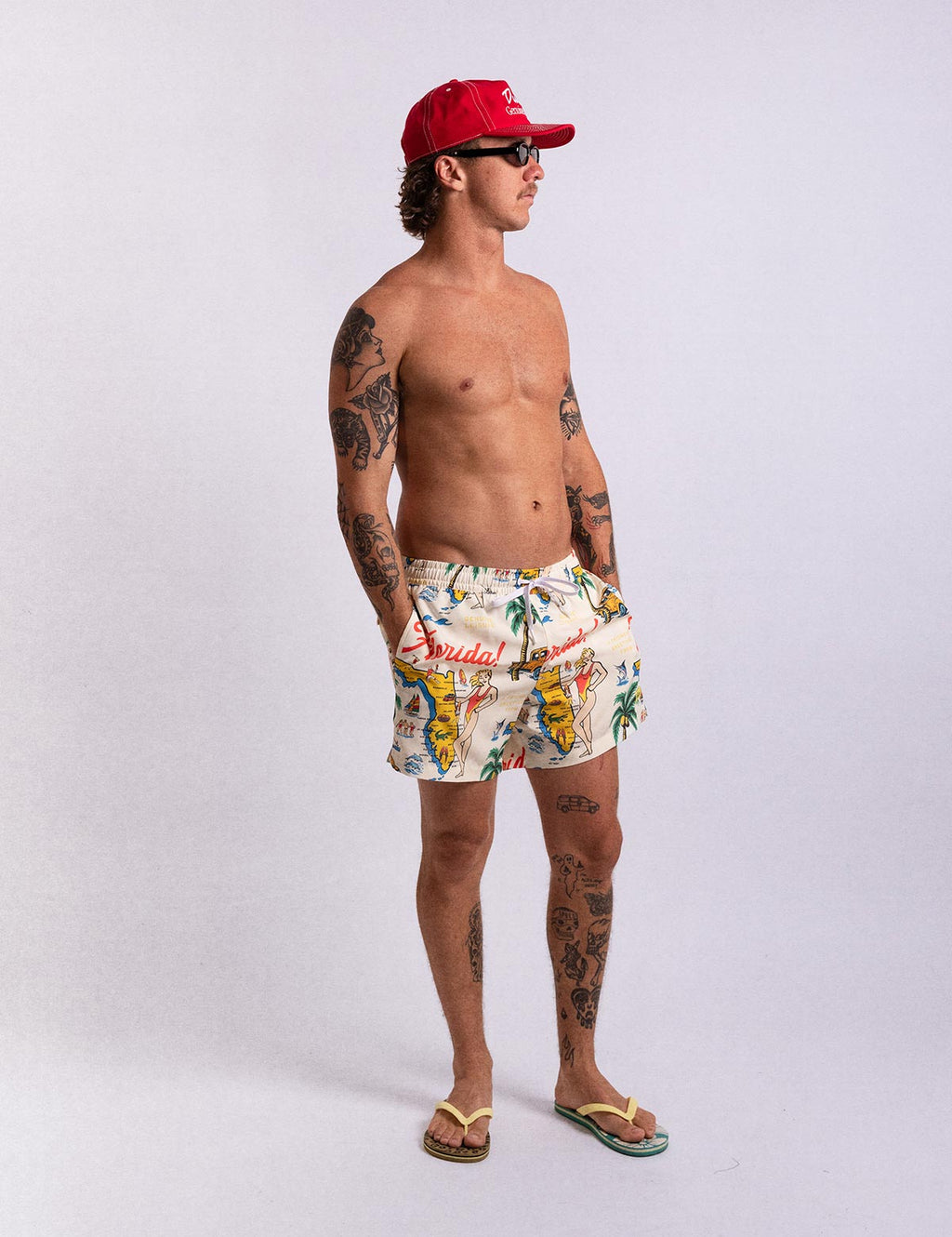 Duvin Florida 2.0 Swim Short - Antique