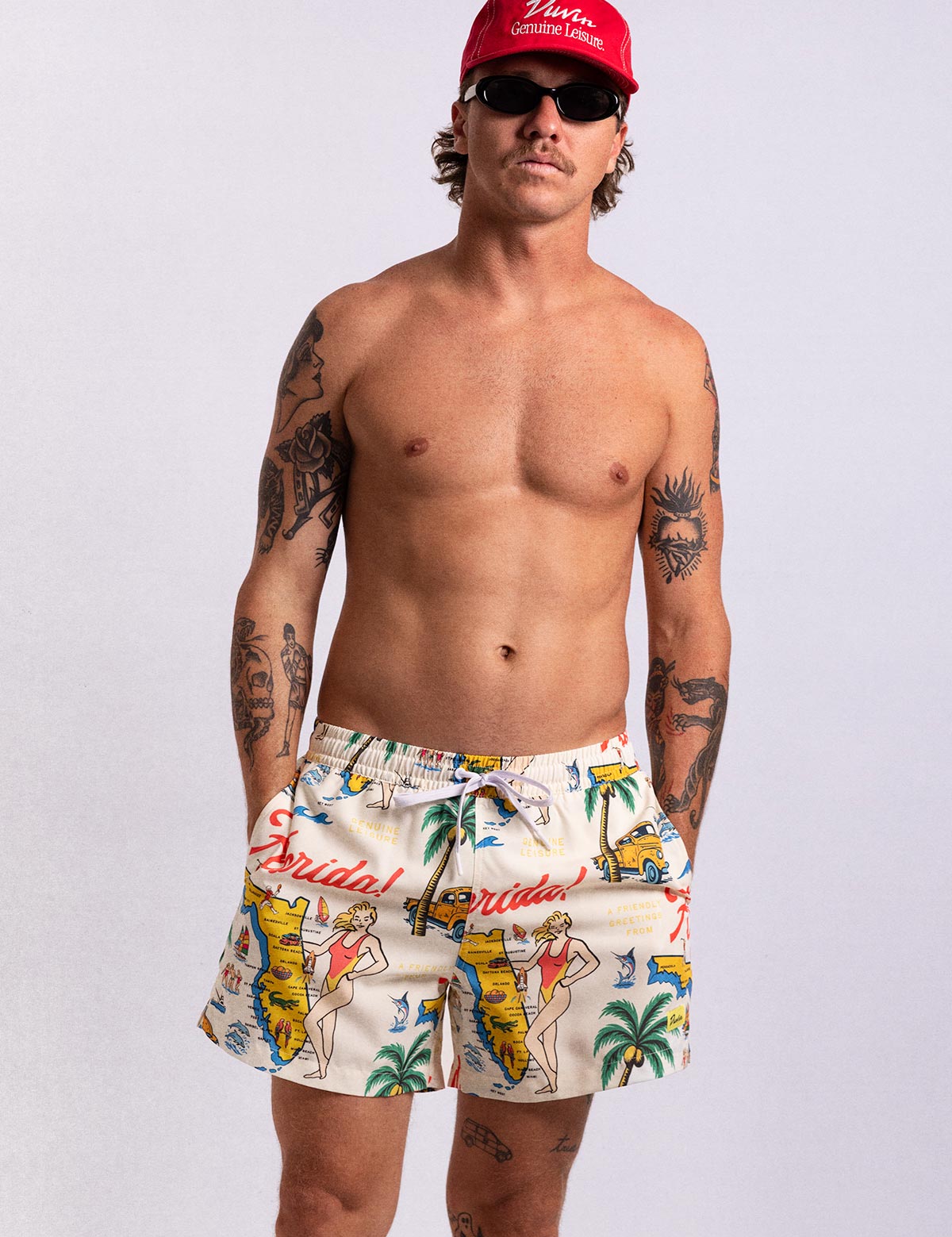 Duvin Florida 2.0 Swim Short - Antique