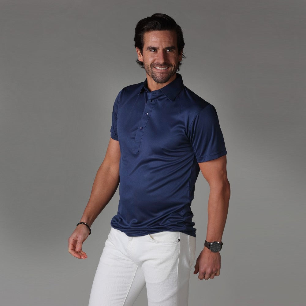 Semi-Spread Collar Polo Navy Original