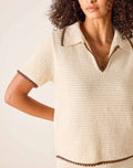 Paley Polo Crochet Top