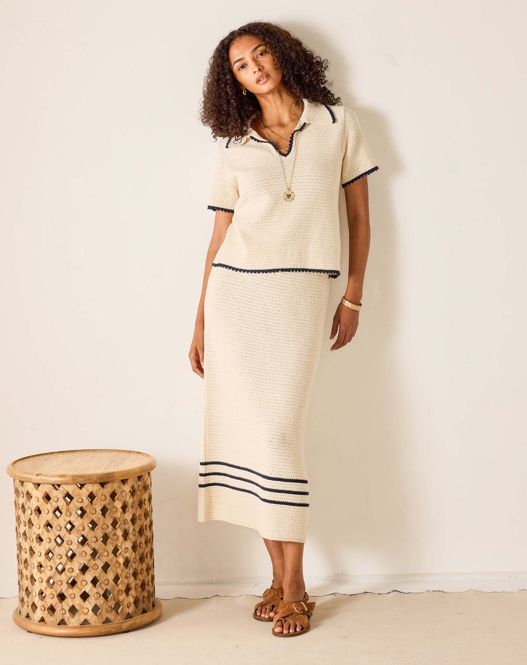 Paley Polo Crochet Top