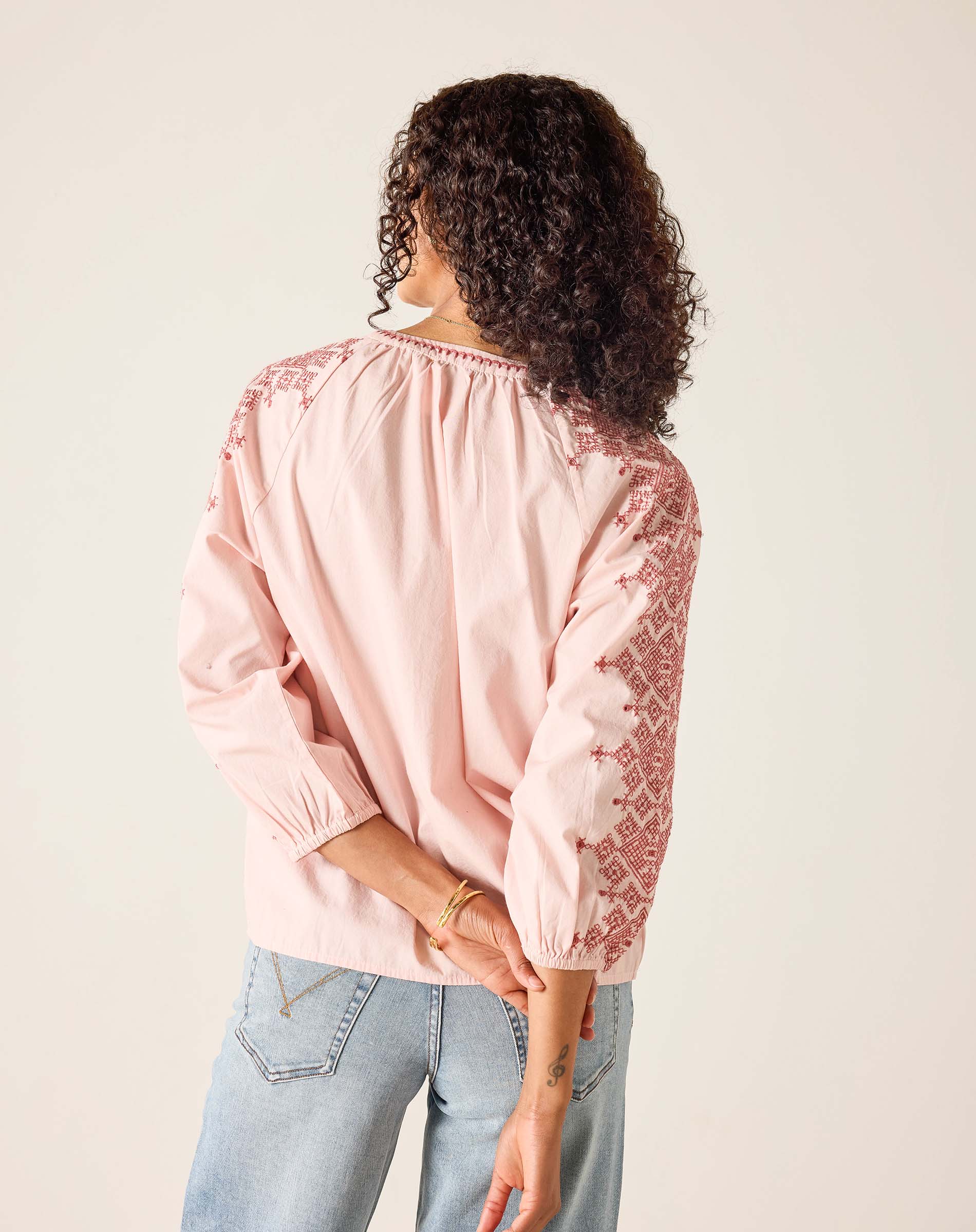 Pego Embroidered Top