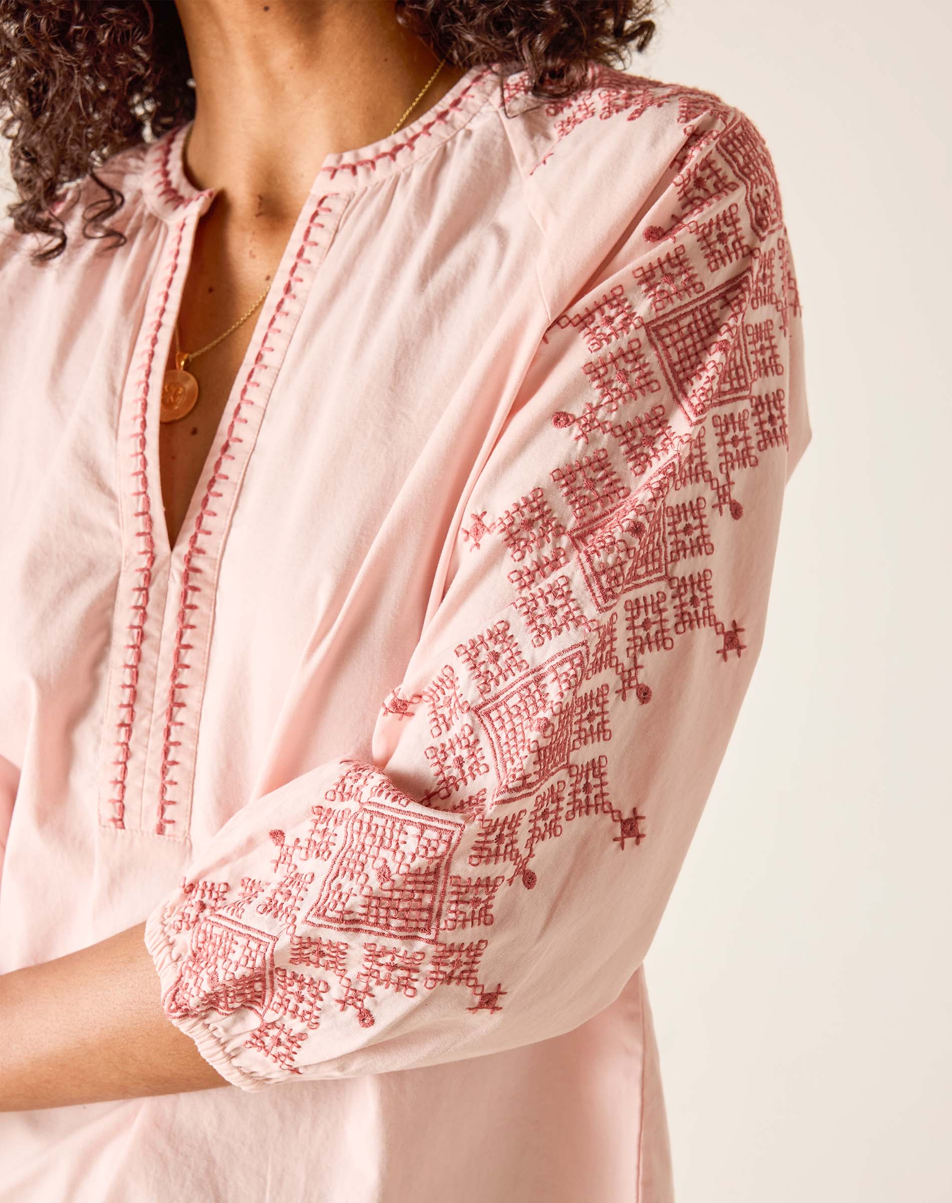 Pego Embroidered Top