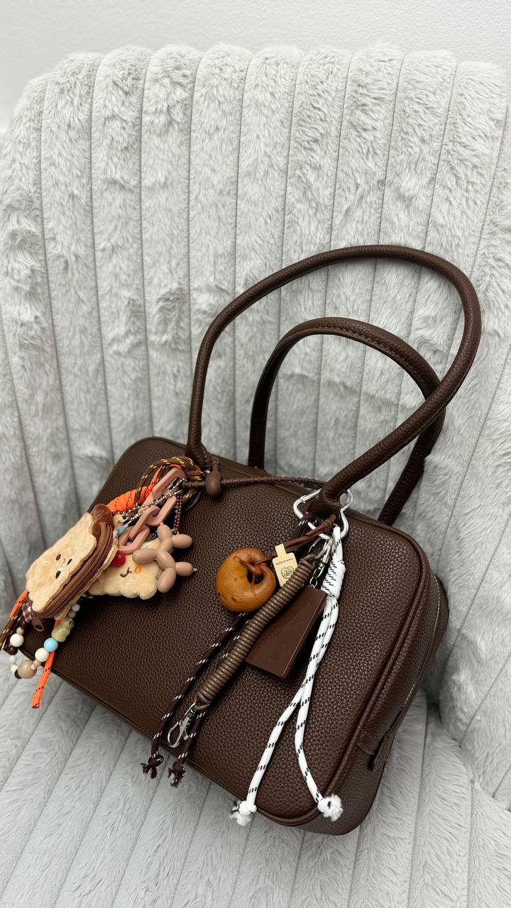 Elite Luxe Charm – Handbag with Premium Eco-Leather Embellishments