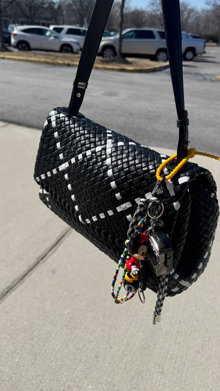 Artisan Weave-The Art of Handwoven Elegance — a handmade leather bag