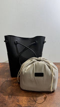 Luna Tote – Genuine Leather Bag with Removable Pouch