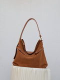 Genuine Leather and Suede Bag — Perfection of Style and Elegance