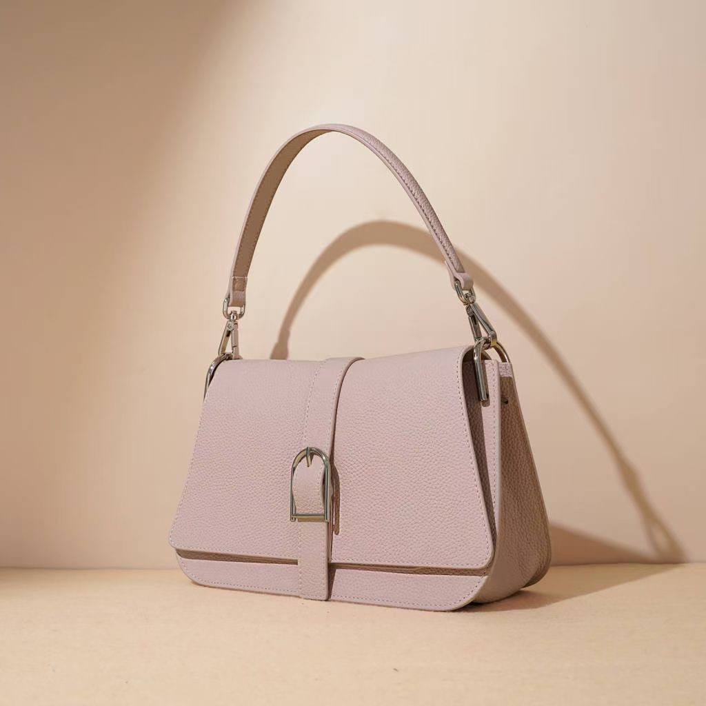 LÉCLAT – Premium Genuine Leather Bag with Timeless Structure. Women’s shoulder bag