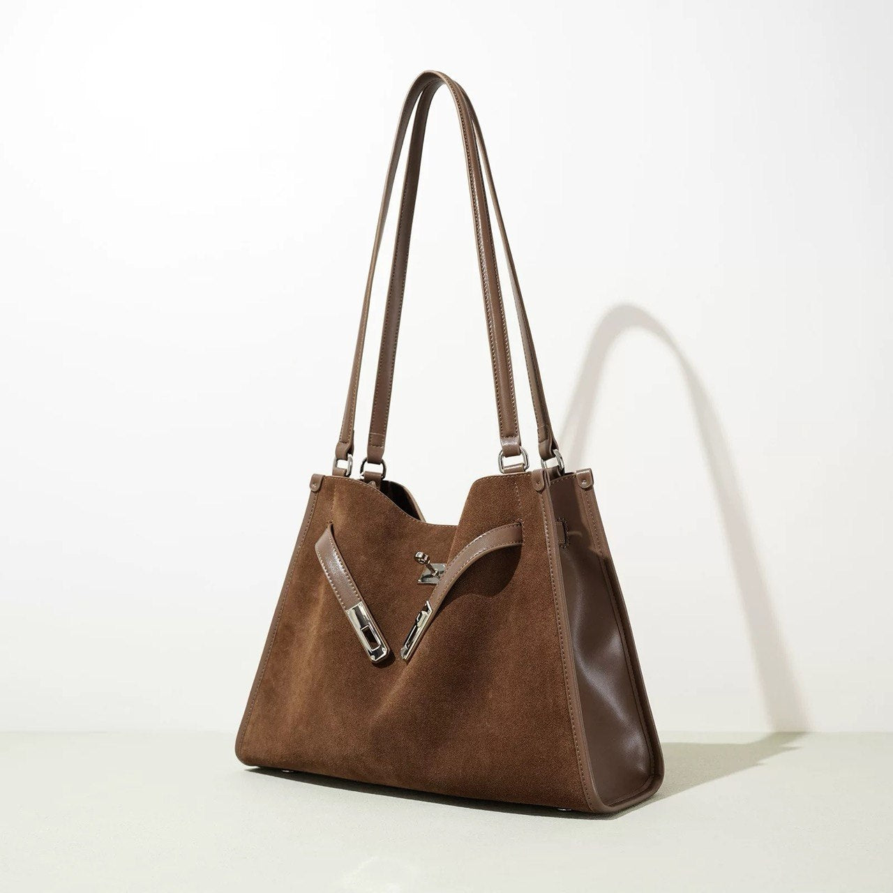 Arden Suede Classic Tote